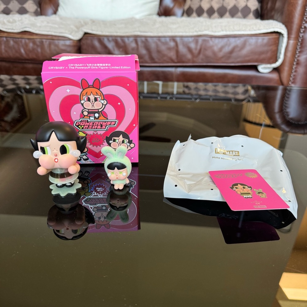 Pop Mart Popmart Crybaby The Powerpuff Girls Figure Limited Edition Buttercup